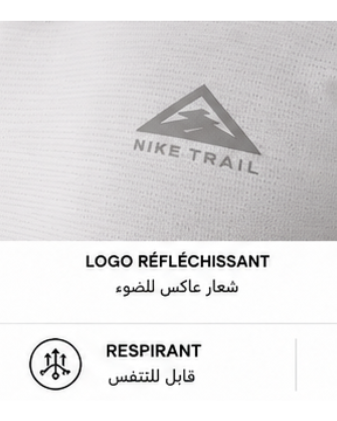 Nike Trail Dri-FIT Performance T-Shirt – BLANC