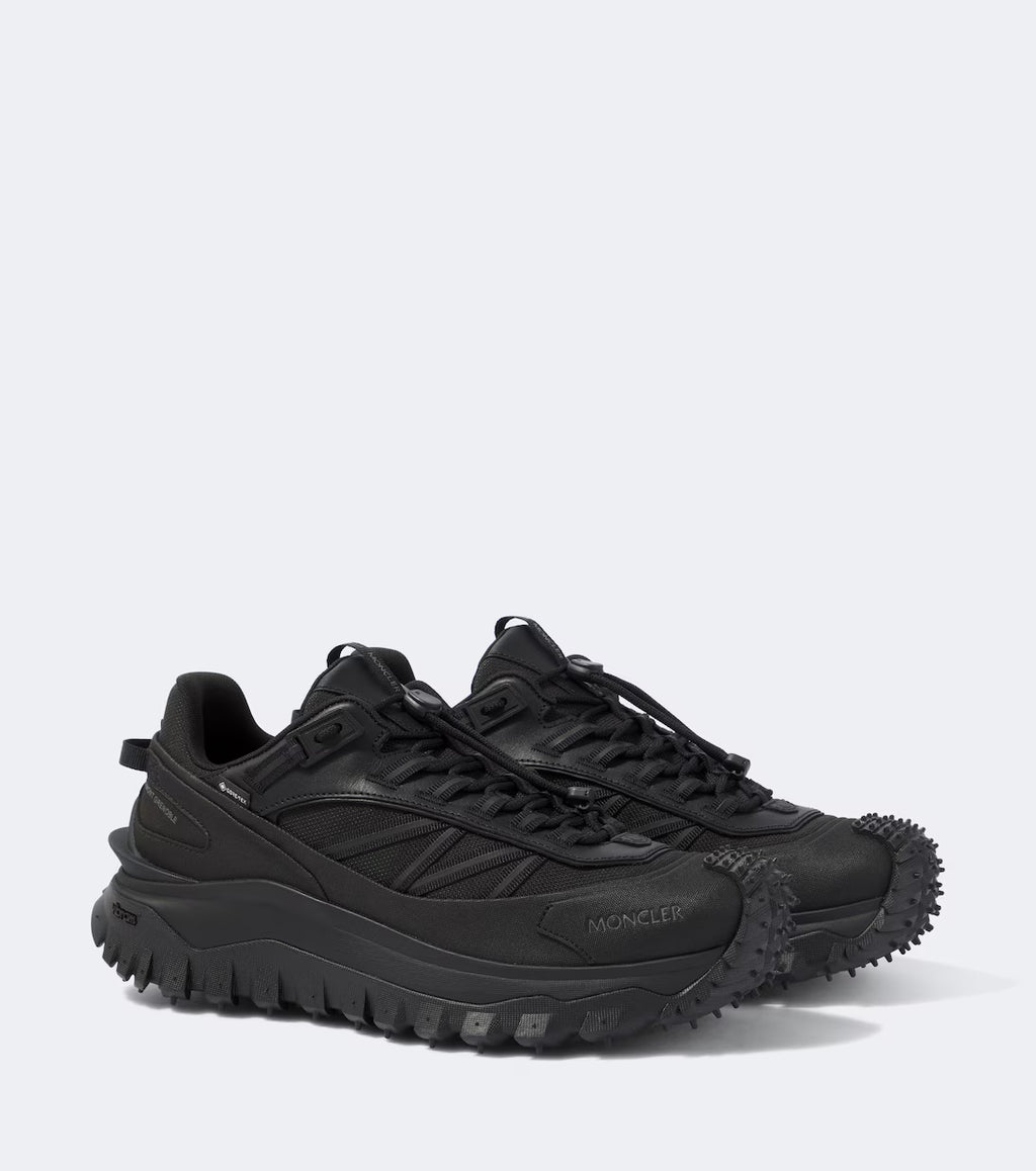 Moncler Trailgrip GTX cuir — NOIR