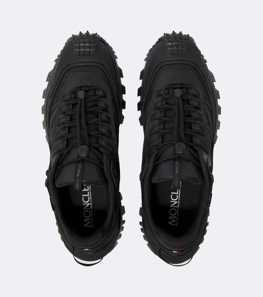 Moncler Trailgrip GTX cuir — NOIR