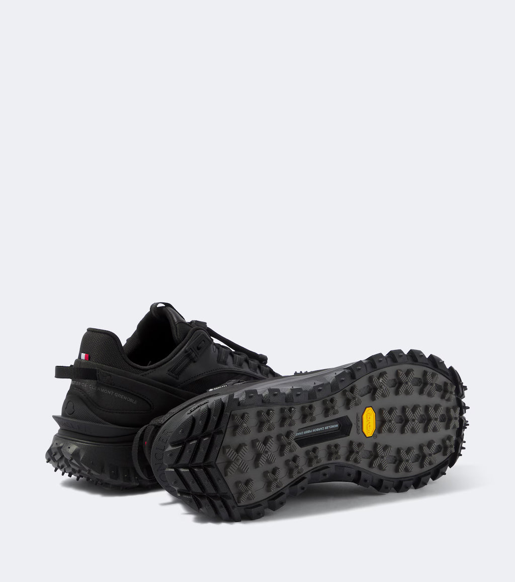 Moncler Trailgrip GTX cuir — NOIR