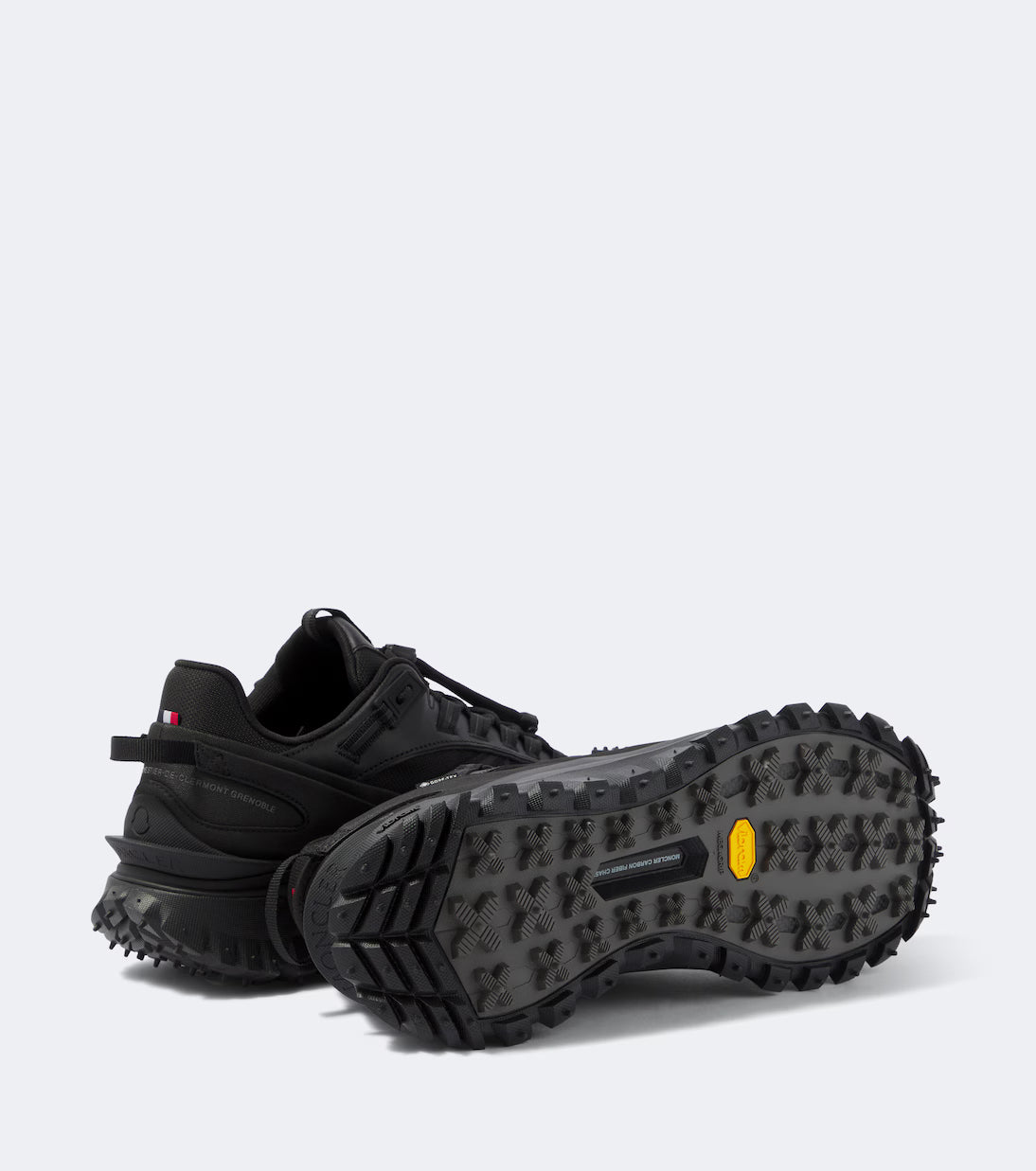 Moncler Trailgrip GTX cuir — NOIR