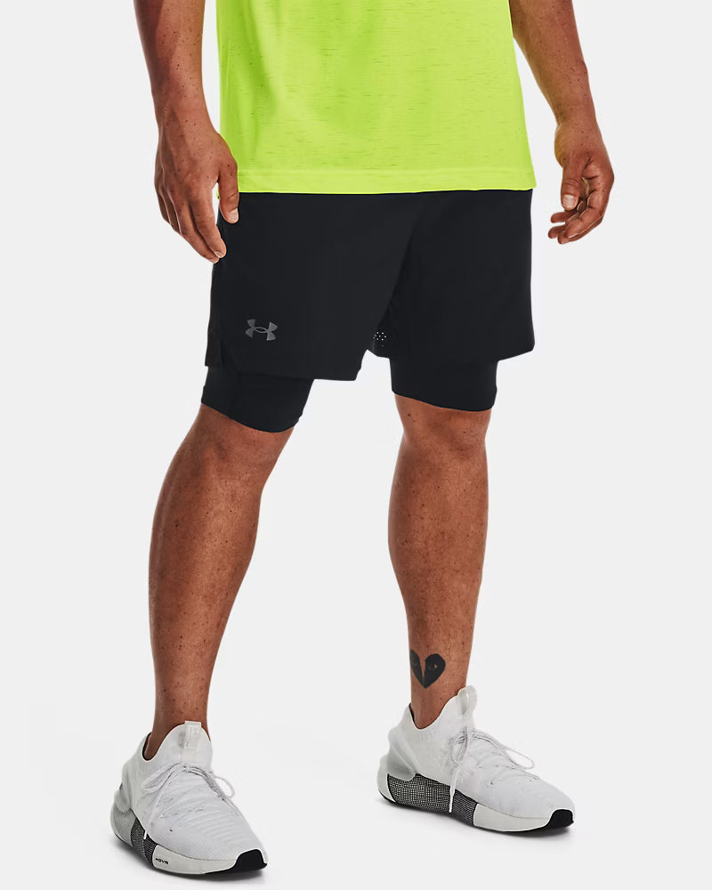 Short de Sport Homme avec Compression Intégrée – Confort & Performance