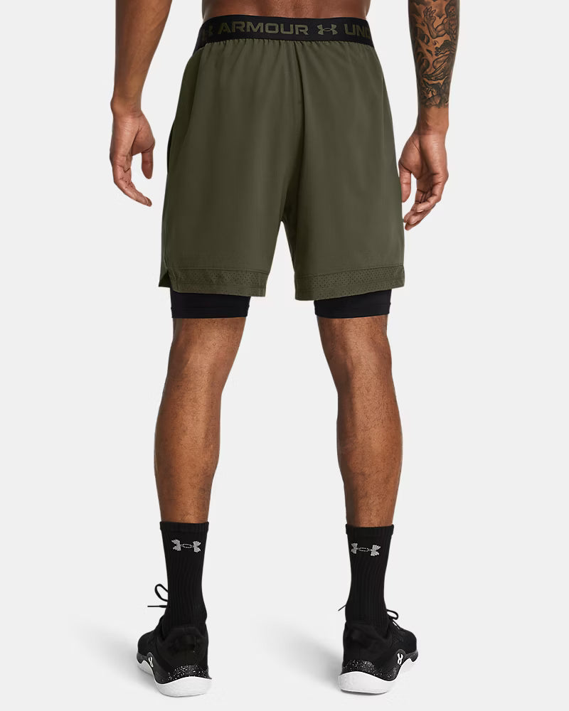 Short de Sport Homme avec Compression Intégrée – Confort & Performance